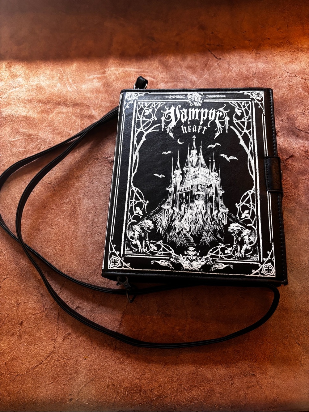 Black Gothic Shoulder Bag